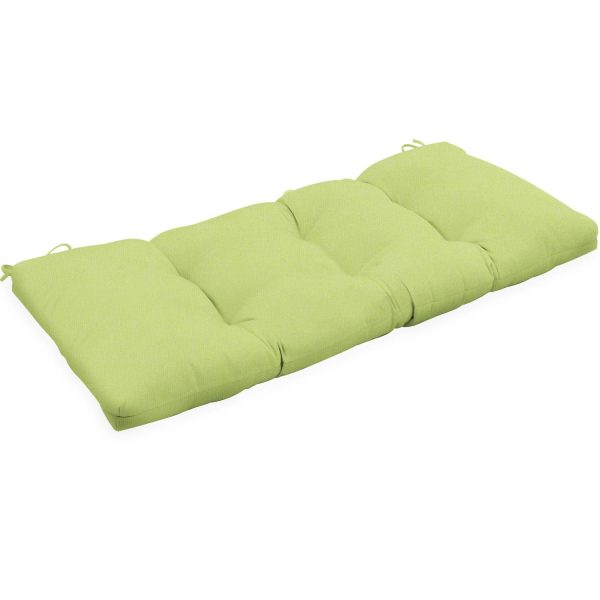 Sunbrella Canvas Ginkgo Large Outdoor Replacement Bench Cushion By BBQGuys Signature