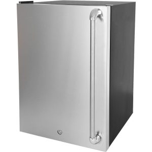 Blaze 20-Inch 4.4 Cu. Ft. Left Hinge Compact Refrigerator w/Stainless Steel Door & Towel Bar Handle - BLZ-SSRF126