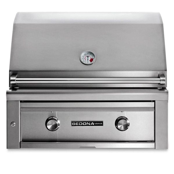 Lynx Sedona 30 Inch Built-In Natural Gas Grill w/ Two SS Tube Burners - L501-NG