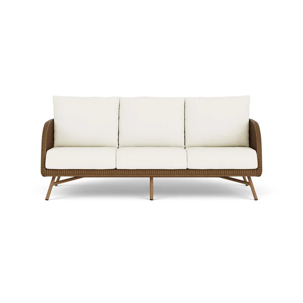 Essence Lloyd Loom Sofa in Hickory/Sailcloth Salt by Lloyd Flanders