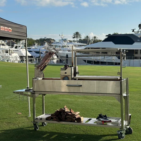 Tagwood BBQ Argentine Santa Maria Wood Fire & Charcoal Grill - BBQ06SS