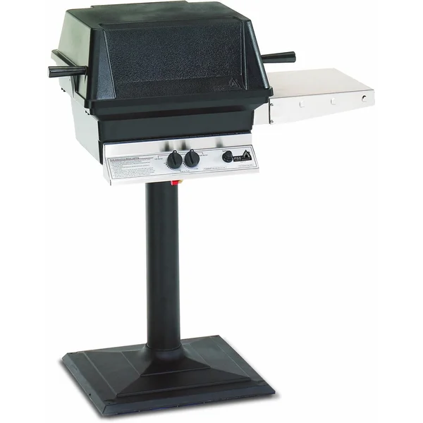 PGS A40 Cast Aluminum Natural Gas Grill On Bolt-Down Patio Post