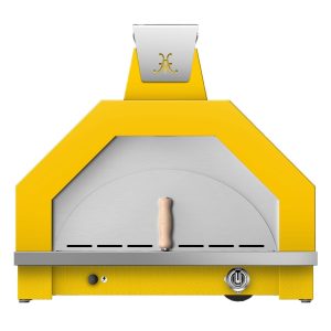 Hestan Campania 33 Inch Countertop Stainless Steel Propane Pizza Oven w/ Light Kit - Sol