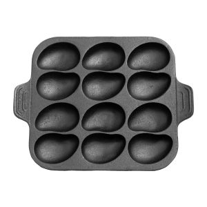 BBQGuys Signature Cast Iron Oyster Pan - BBQ-OY