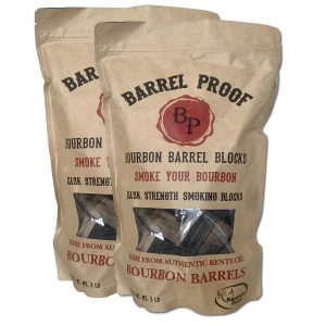 Barrel Proof Bourbon Barrel Blocks Wood Chunks - 2 Pack