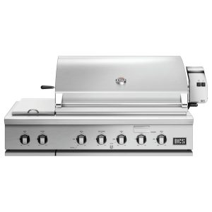 DCS Series 7 48-Inch Built-In Natural Gas Grill With Double Side Burner & Rotisserie - BH1-48RS-N