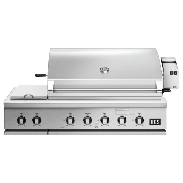 DCS Series 7 48-Inch Built-In Natural Gas Grill With Double Side Burner & Rotisserie - BH1-48RS-N