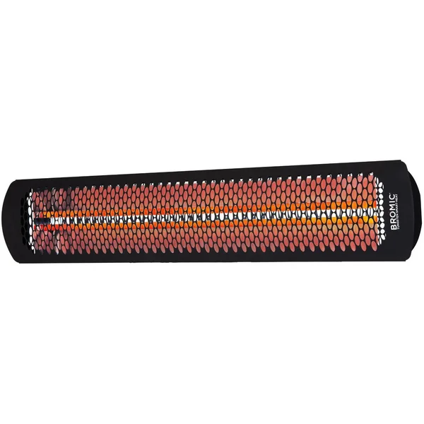 Bromic Heating Tungsten Smart-Heat 56-Inch 6000W Dual Element 277V Electric Infrared Patio Heater - Black - BH0420043