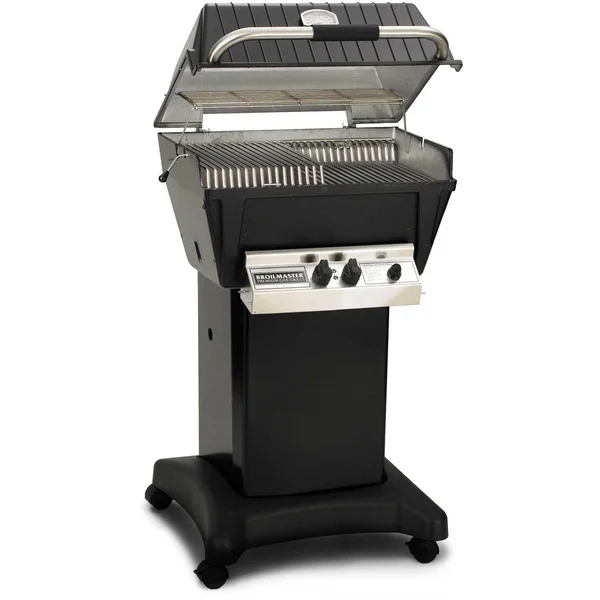 Broilmaster P4-XF Premium Propane Gas Grill On Black Cart