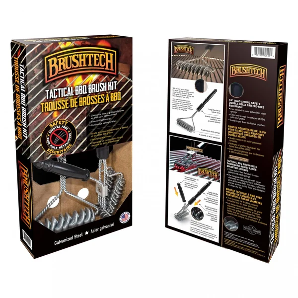 Brushtech Tactical BBQ Brush Kit - B545C