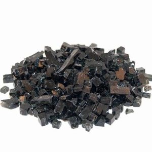 Peterson Real Fyre Black Fire Glass - 40 Lbs