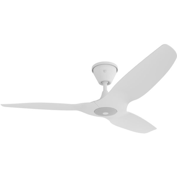 Big Ass Fans 52-Inch Haiku Coastal Marine Grade Ceiling Fan in White w/ Universal Mount and 5-Inch Extension Tube - MK-HKC1-042506A824F824I05S2