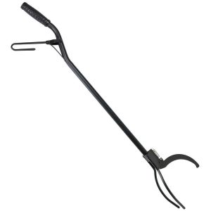 Ultimate Patio 36-Inch Spring-Loaded Firewood Log Grabber Claw
