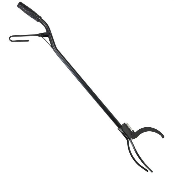 Ultimate Patio 36-Inch Spring-Loaded Firewood Log Grabber Claw