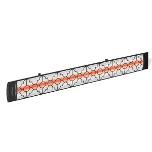 Infratech Motif Mediterranean 48 Inch 2600W Single Element Electric Patio Heater - 240V - Black - C2624BL3