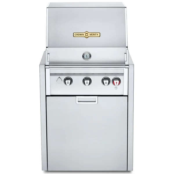 Crown Verity Infinite Series 24-Inch Modular Propane Gas Grill - Bulk Tank - IGM24-SIBULK