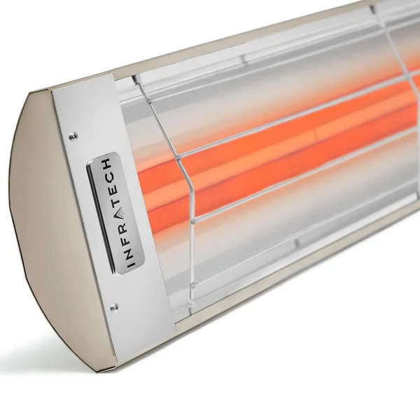 Infratech CD-Series 48 Inch 5200W Dual Element Electric Patio Heater - 240V - Beige - CD5224BE