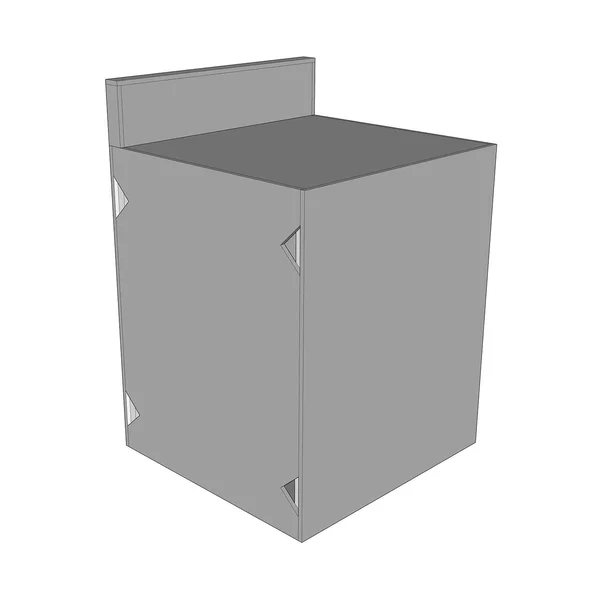 Universal 30-Inch Ready To Finish BBQ Island Appliance And Storage Cabinet W/Backsplash