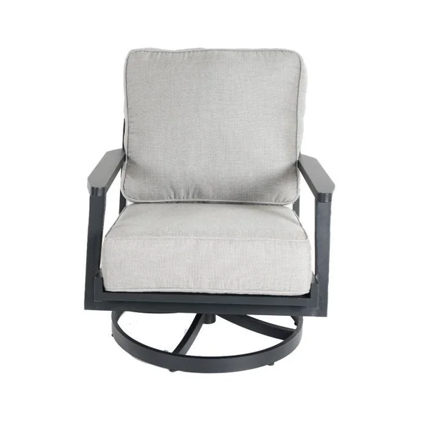 Adeline Swivel Rocker - Black