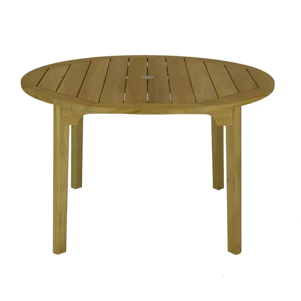 Admiral 50 Inch Round Dining Table by Royal Teak Collection