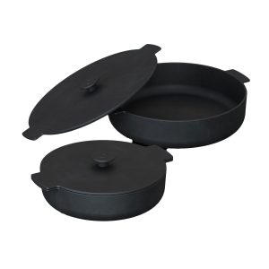 OFYR Cast Iron Casserole Cookware Set - OA-CI-C-SET-21-26