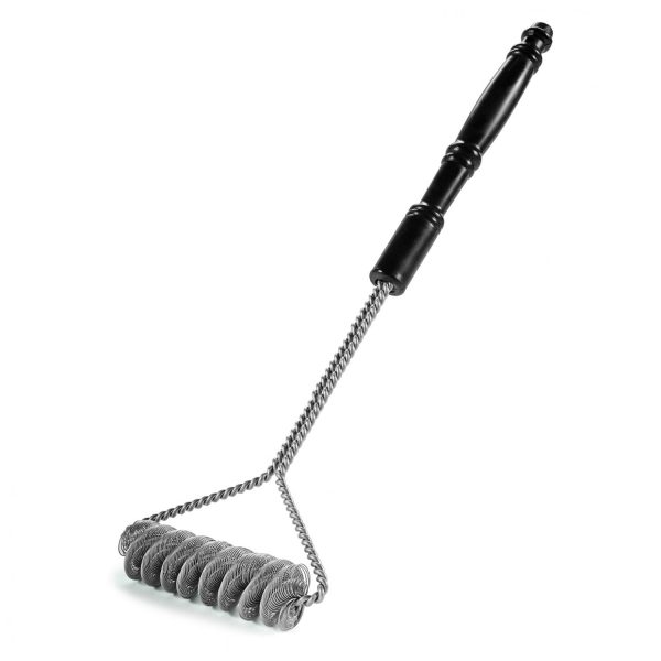 Brushtech 21-Inch Quad Spring Safety Double-Helix Bristle-Free BBQ Grill - B411C