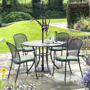 Caredo 5 Pc Steel Dining Set By KETTLER