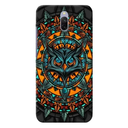 Angry Owl Art Redmi 8A Dual Back Cover