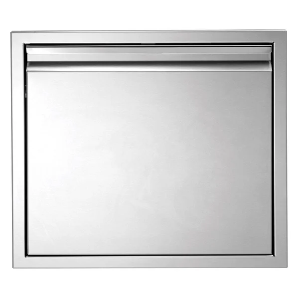 Twin Eagles 24-Inch Left-Hinged Stainless Steel Single Access Door with Soft-Close - TEAD24L-C