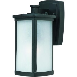 Maxim Terrace One Light 11-Inch Outdoor Wall Light - Bronze - 3252FSBZ