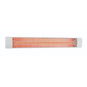 Eurofase Astra Series 61-Inch 6000 Watt Dual Element 240V Electric Infrared Patio Heater In White - EF60240W4