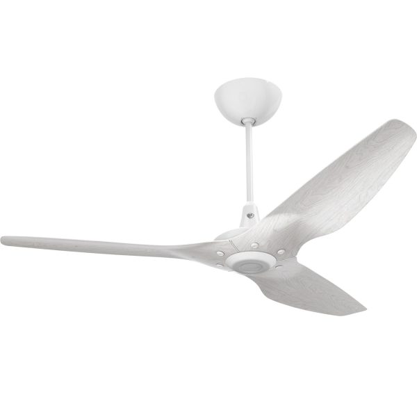 Big Ass Fans 60-Inch Haiku Ceiling Fan Universal Mount W/12-Inch Downrod in White/Driftwood - MK-HK4-052506A259F772G10I12