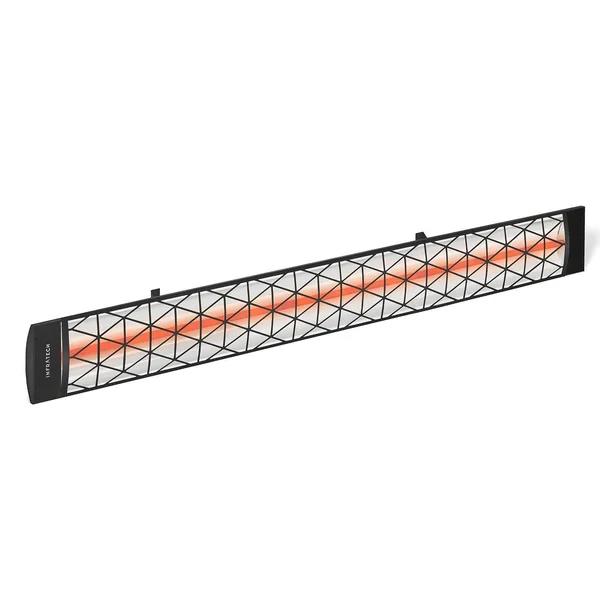 Infratech Motif Contemporary 48 Inch 2600W Single Element Electric Patio Heater - 240V - Black - C2624BL1