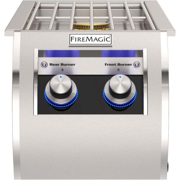 Fire Magic Echelon Diamond Built-In Natural Gas Double Side Burner - 32816