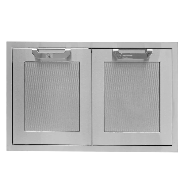 Hestan 36-Inch Propane Tank/Trash Drawer & Storage Cabinet Combo - Steeletto - AGSD36-SS