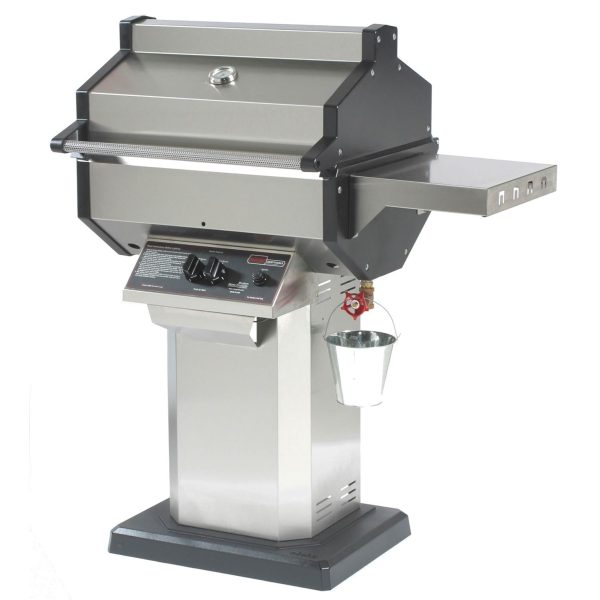Phoenix Stainless Steel Propane Gas Grill Head On Stainless / Aluminum Patio Base - SDSSOPP