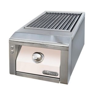 Alfresco Built-In Propane Sear Zone Side Burner in Signal White Matte - AXESZ-LP-SM9003