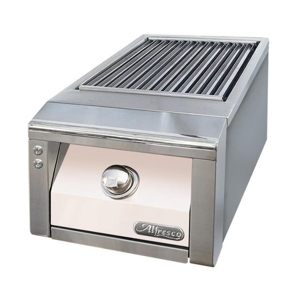 Alfresco Built-In Propane Sear Zone Side Burner in Signal White Matte - AXESZ-LP-SM9003