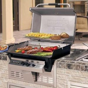 Broilmaster R3BN Infrared Combination Natural Gas Grill Built In