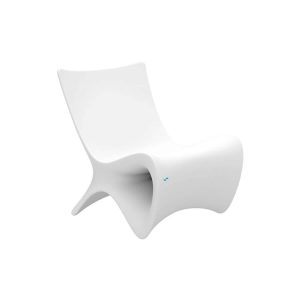 Autograph Polyresin Adirondack in White by Ledge Lounger