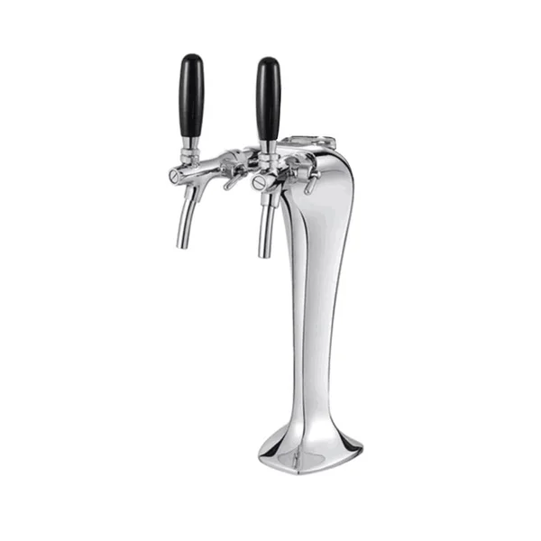Bull Double Tap Tower For 24-Inch Beer Dispenser / Kegerator - 17950