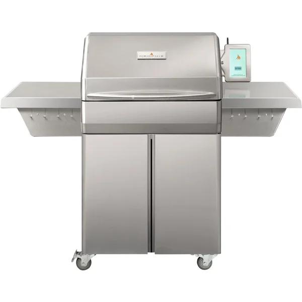 Memphis Grills Pro ITC3 Wi-Fi Monitored 28-Inch 304 Stainless Steel Pellet Grill - VG0001S