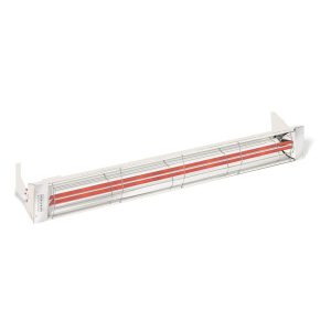 Infratech WD-Series 61 1/4-Inch 6000W Dual Element Electric Infrared Patio Heater - 480V - Biscuit - WD6048BI