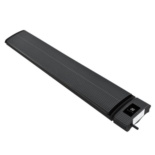 RADtec E Series 63 1/2-Inch 3200W Electric WiFi Smart Controlled Infrared Patio Heater - 240V - E32RW