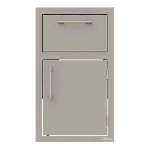 Alfresco 17-Inch Stainless Steel Right-Hinged Soft-Close Door & Paper Towel Holder Combo - AXE-DTH-R-SC