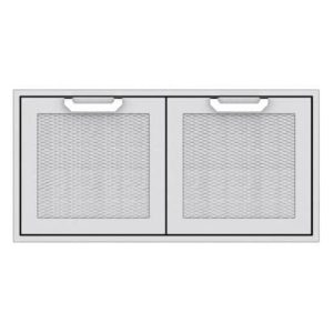Hestan 42-Inch Double Access Doors - Steeletto - AGAD42-SS