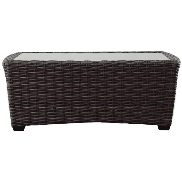 Ventura Coffee Table with Printed Glass