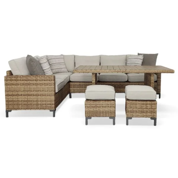 Hanover 5-Piece Banquette Dining Set