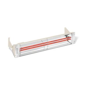 Infratech WD-Series 33-Inch 3000W Dual Element Electric Infrared Patio Heater - 208V - Almond - WD3028AL
