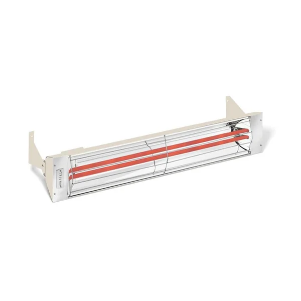 Infratech WD-Series 39-Inch 4000W Dual Element Electric Infrared Patio Heater - 277V - Almond - WD4027AL